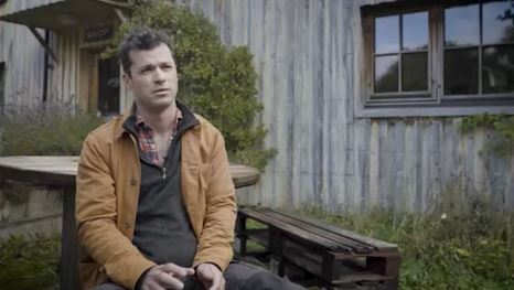 Lawrie outside Black isle Brewery